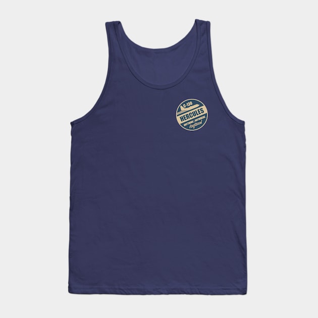 C130 Hercules (Small logo) Tank Top by TCP